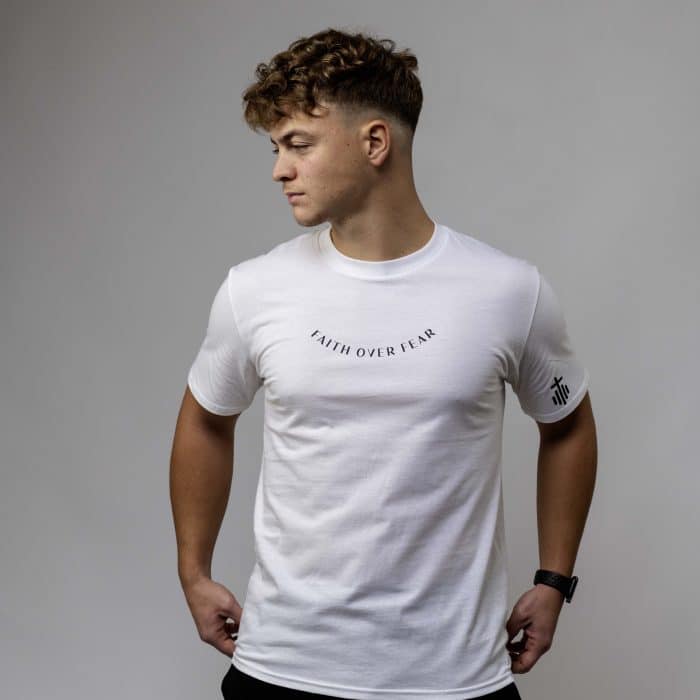 Tricou - Faith-8 tricou Faith alb faithfit