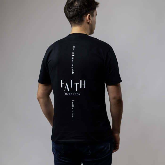 tricou Faith Vertical albastru navy faithfit