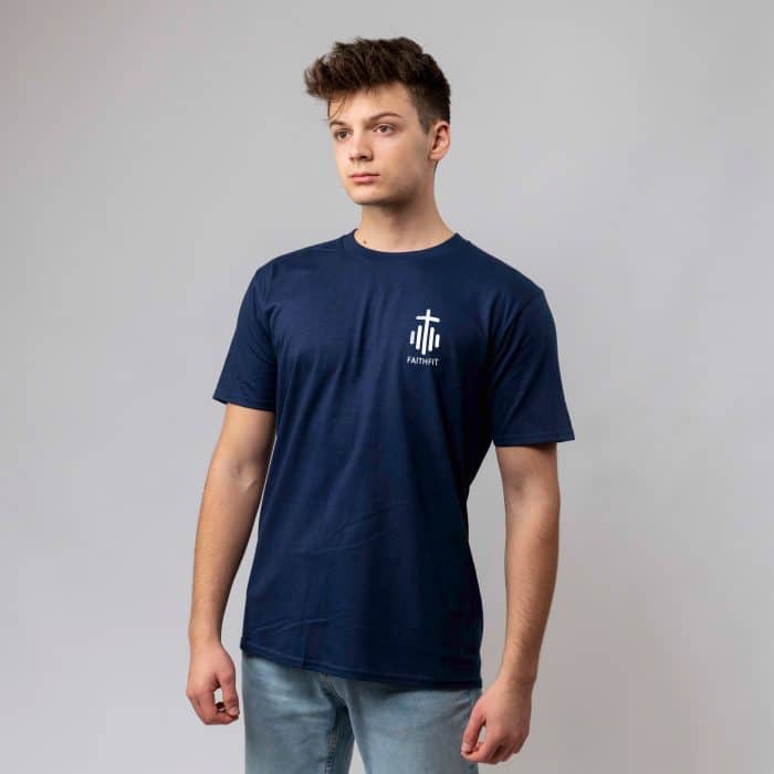 tricou FaithFit albastru navy faithfit