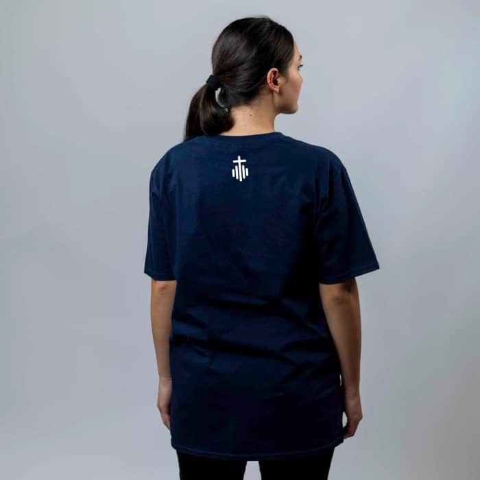 noe jesus tricou Jesus Faith albastru navy faithfit