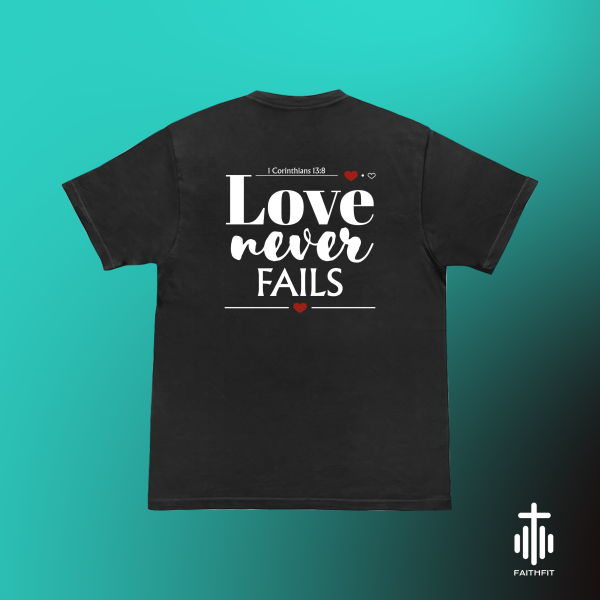 Tricou Love Never Fails - Alb - Femei